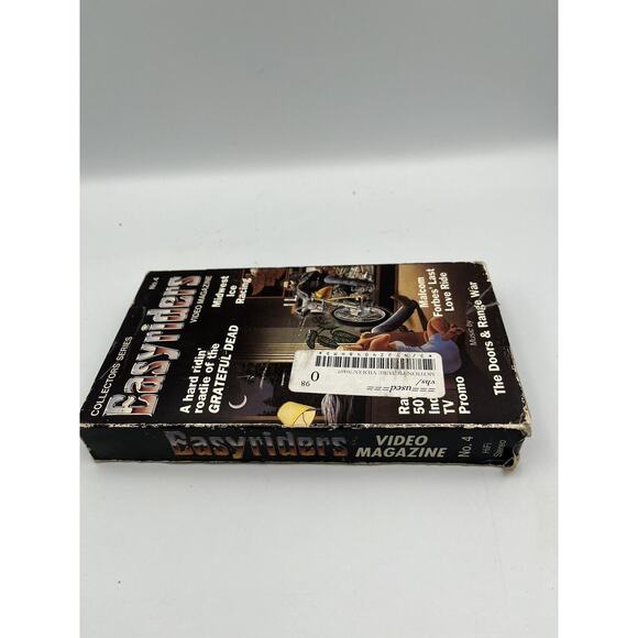 Easyriders Video Magazine VHS -Episode #4 A Hard Ridin Roadie M Forbes Last Ride - Picture 8 of 9